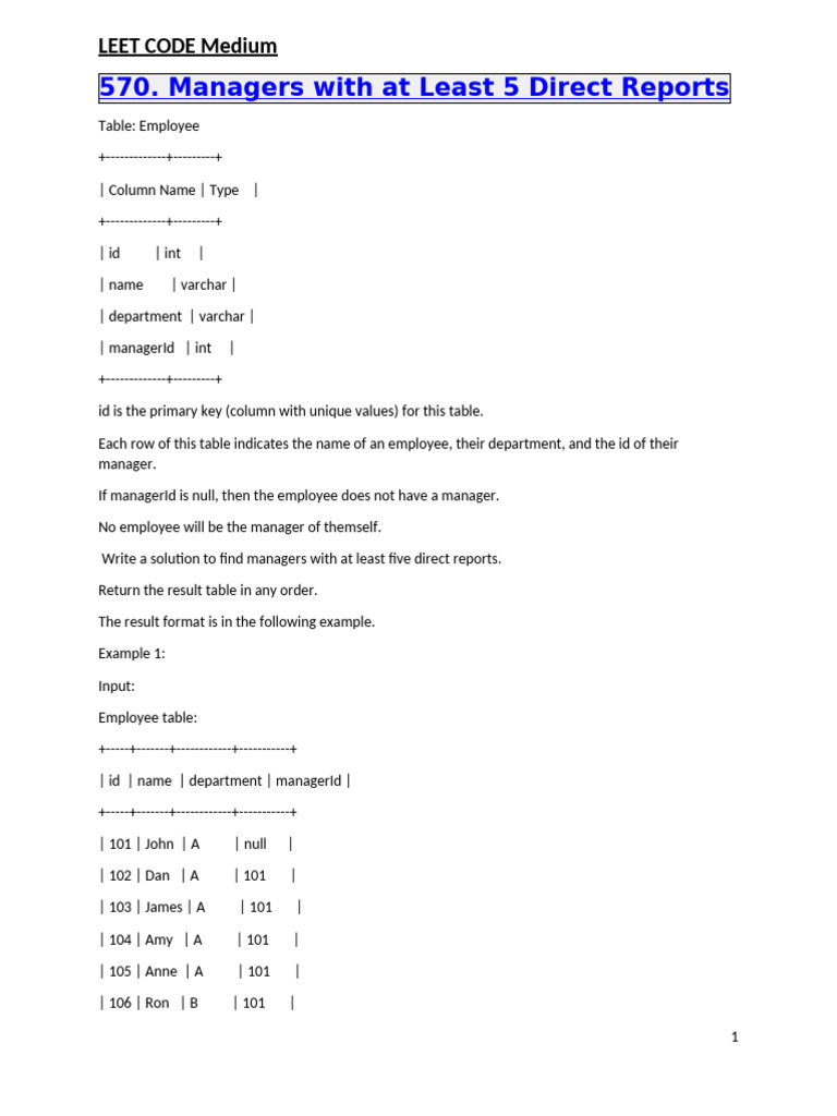 LEET CODE Medium Hard problems | PDF | Data Management | Computer ...