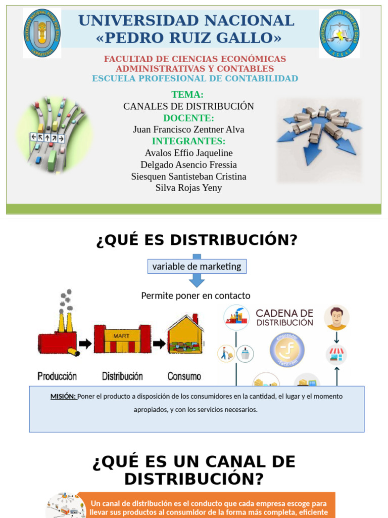 Canales de Distribución: Guía Completa | PDF | Marketing | Mercado ...