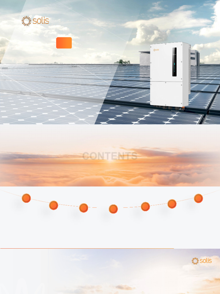 Solis 50kW Hybrid Inverter Overview | PDF | Electrical Grid | Power ...
