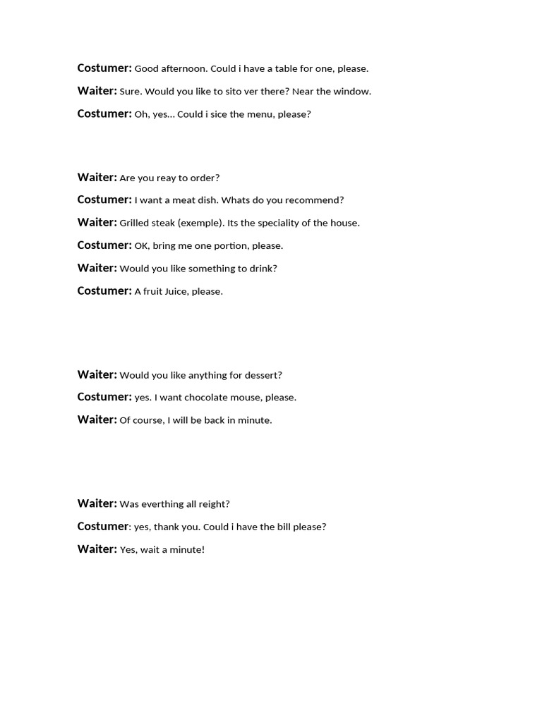 Costumer | PDF