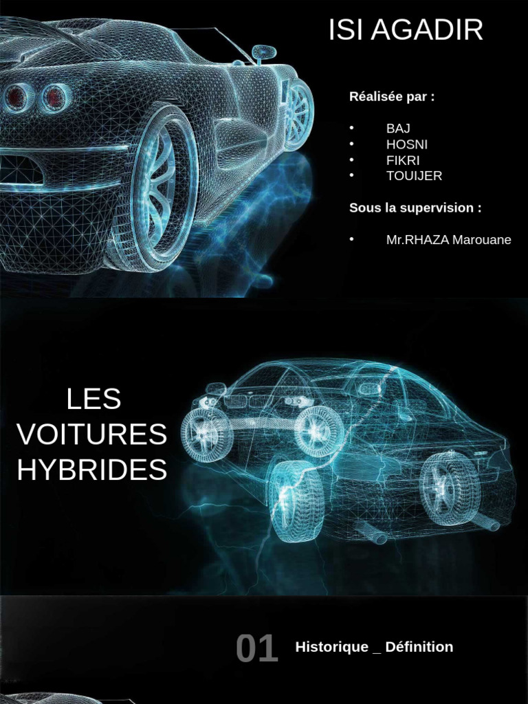 Historique et Avantages des Voitures Hybrides | PDF | Véhicule ...