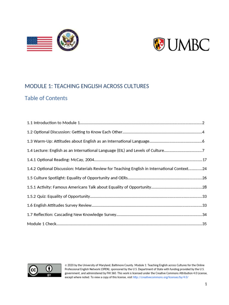 TESOL Methods MOOC Full Course | PDF | Social Equality | English As A ...