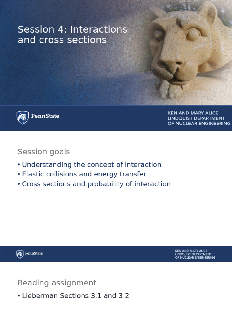 Session+04+-+Interactions+and+cross+sections | PDF | Cross Section ...
