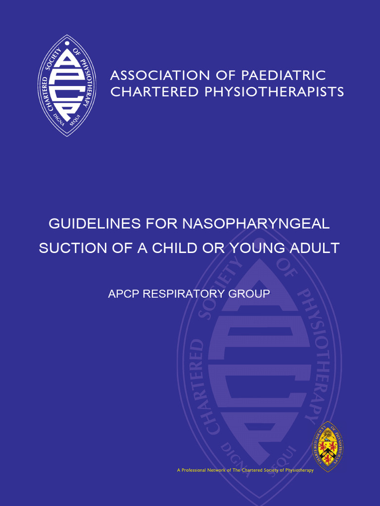 Guidelines for Nasopharyngeal Suctioning | PDF | Breathing ...