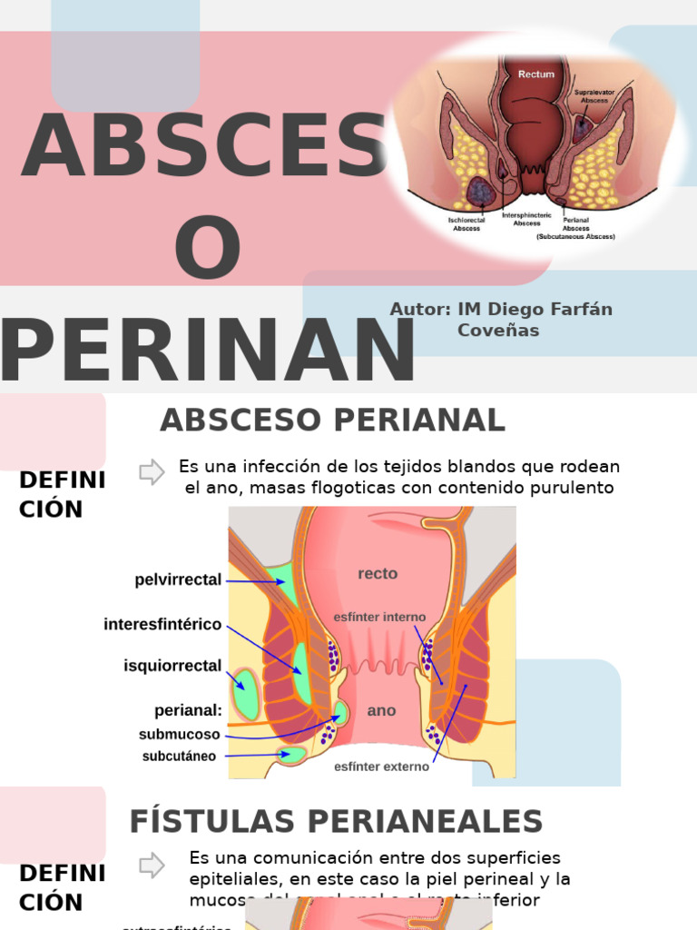 Clasificación y tratamiento de abscesos perianales | PDF | Enfermedades ...