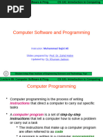 CS Soch Program for Computational Skills | PDF