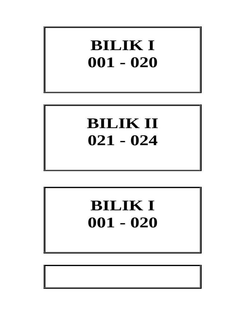 BILIK | PDF
