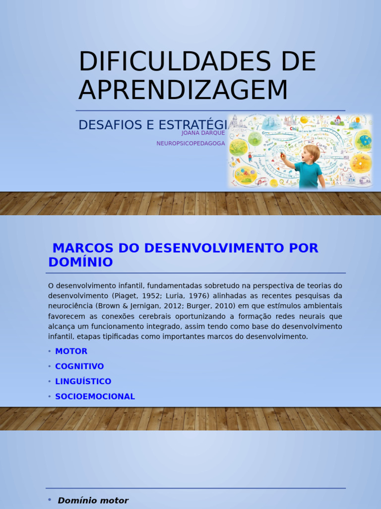 Dificuldades de aprendizagem | PDF | Aprendizado | Pedagogia