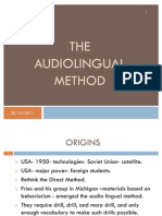 Audiolingualmethod 110205160356 Phpapp01