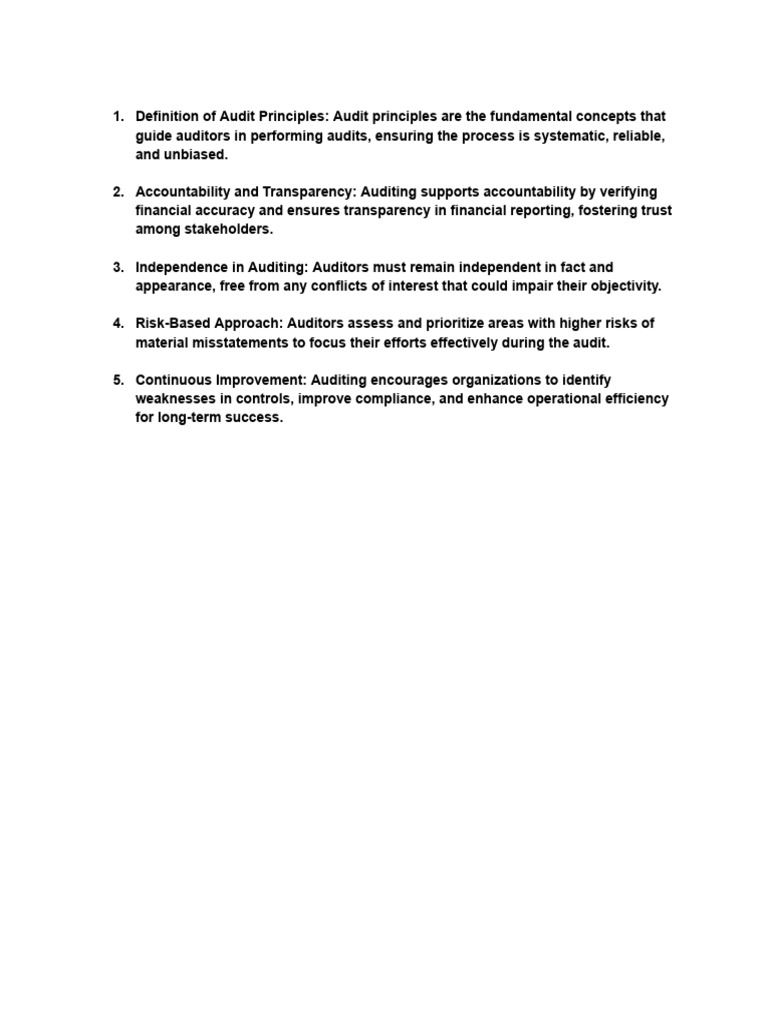 Auditing Reviewer No. 4 | PDF