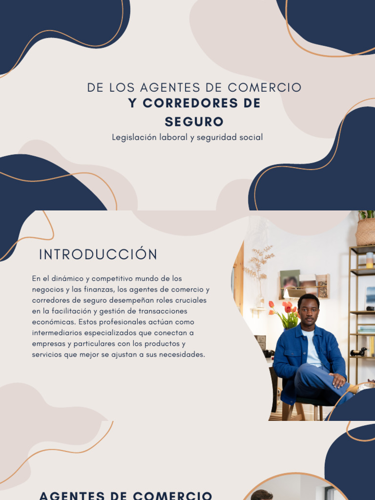 Agentes y Corredores: Roles y Leyes | PDF | Seguro | Comercio
