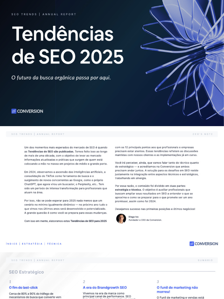 Tendências de SEO para 2025 | PDF | SEO | Marketing