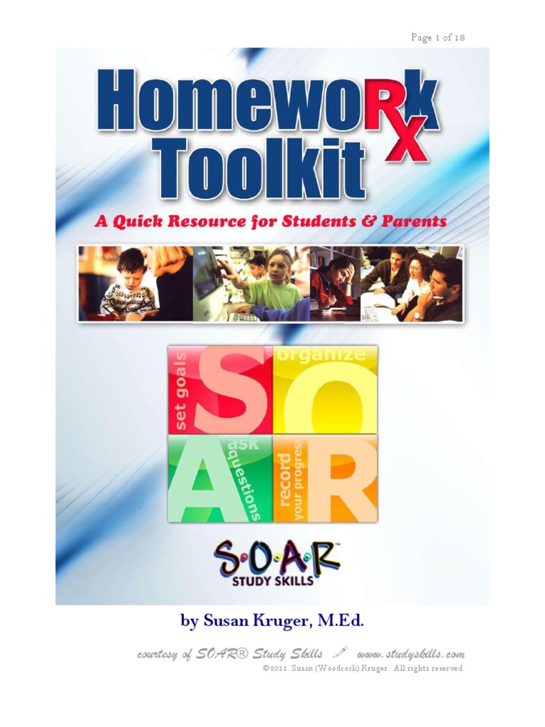 Homework RX Toolkit PDF Study Skills Homework