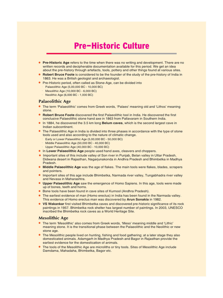 E Ancient History CH 2 | PDF | Paleolithic | Stone Age