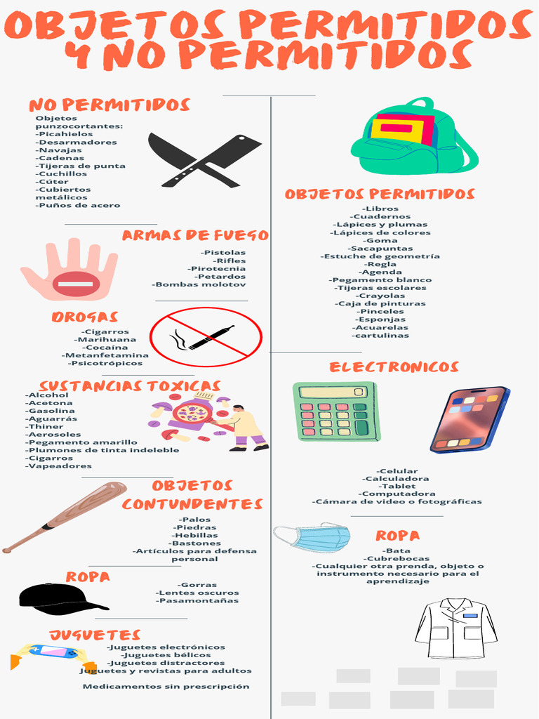 Objetos Prohibidos Y No Prohibidos Pdf 