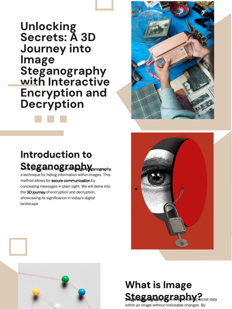 3D Image Steganography Techniques | PDF