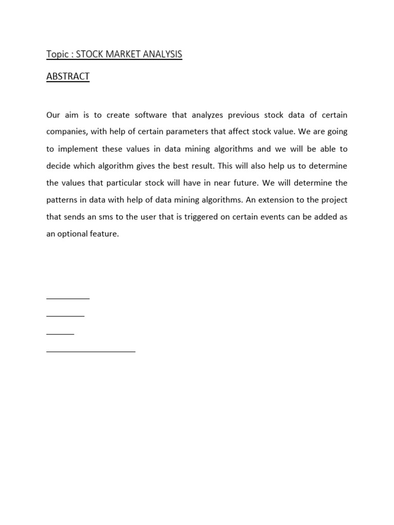 Stock Market Analysis Best Books