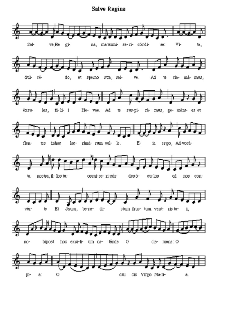 salvi regina | PDF