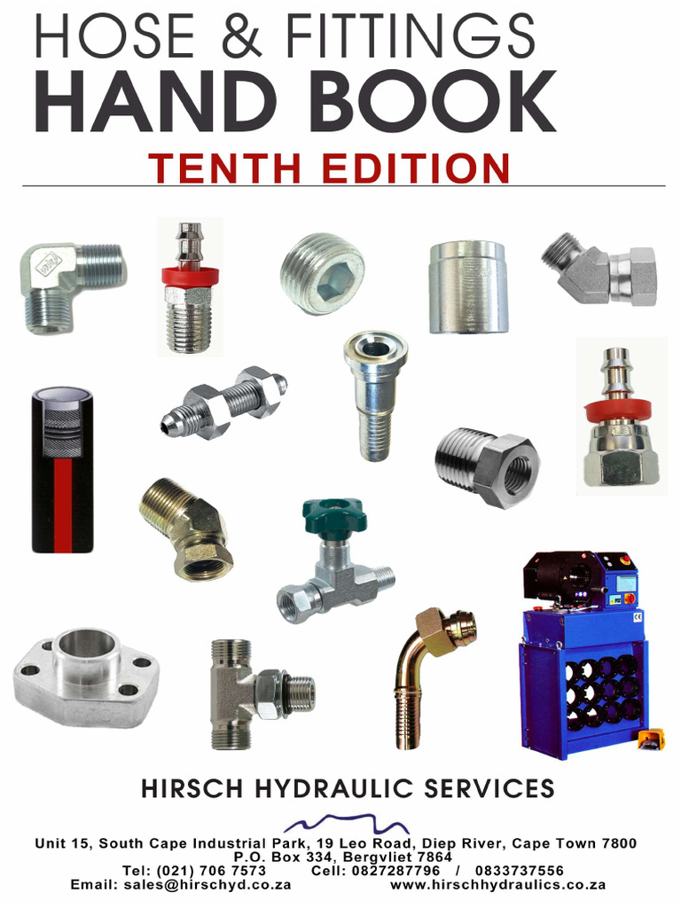 Hydraulic Hose & Fittings Handbook | PDF | Wire | Mechanical Engineering