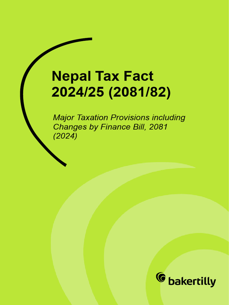 Finance Bill 2081 | PDF | Taxes | Value Added Tax