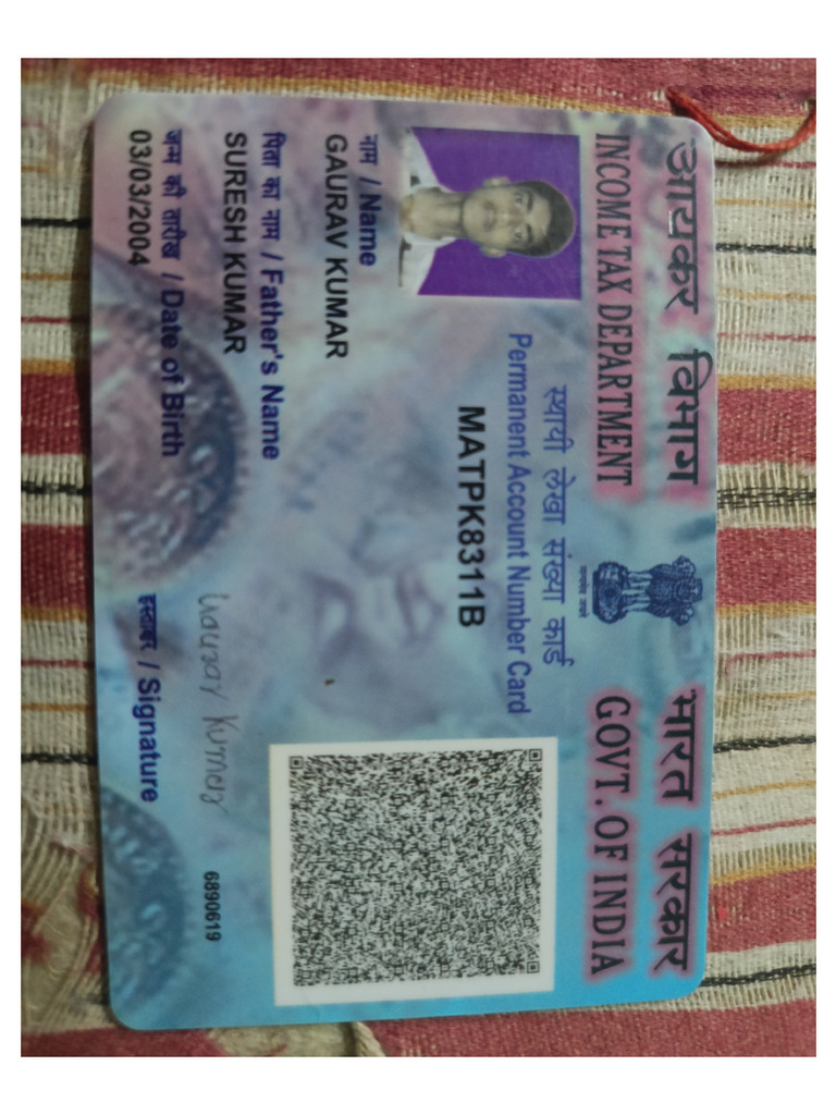 Pan Card | PDF