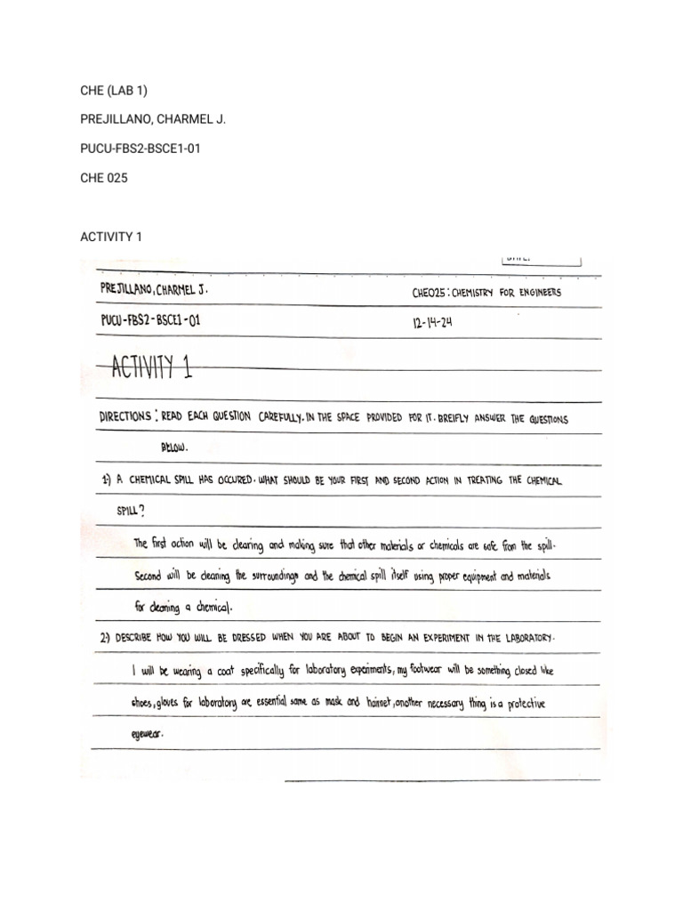 Che Lab 1 Wps Office Pdf