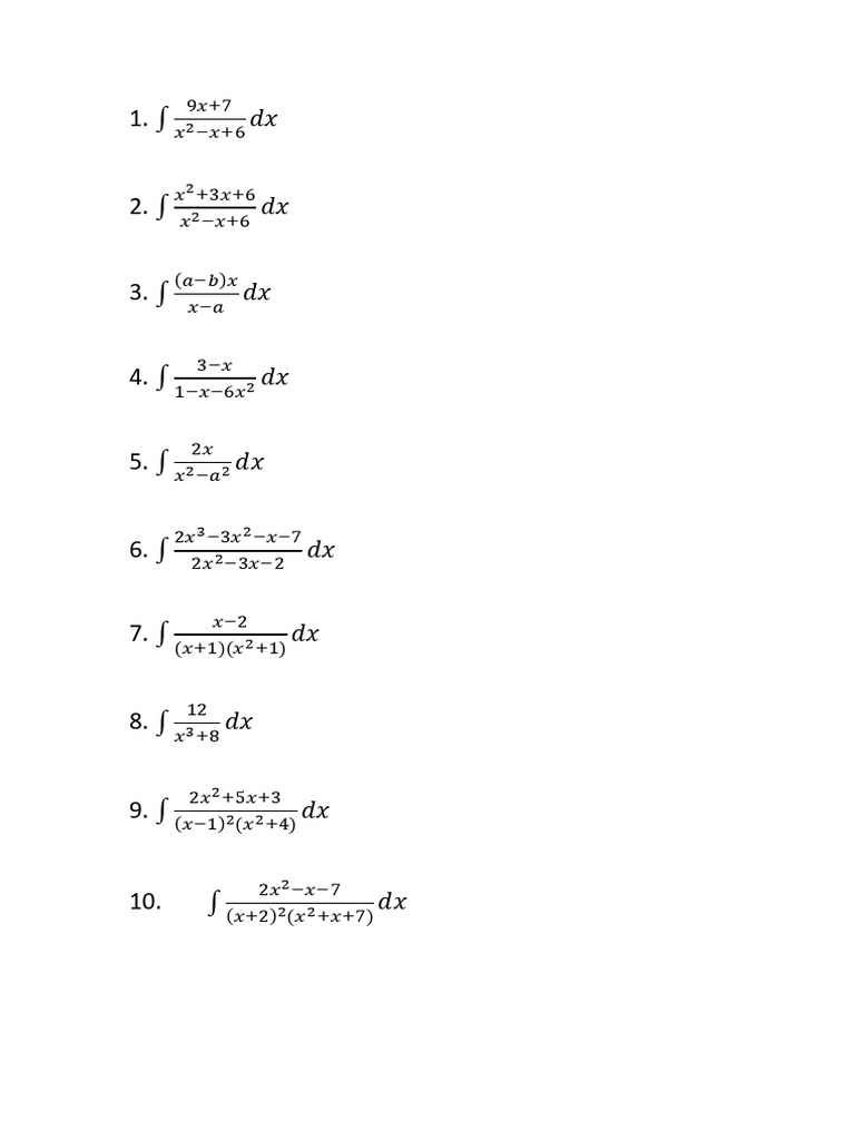 Integration Notes Lctr 6 | PDF