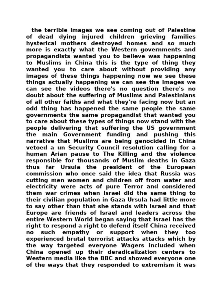 Double Standard Part 5 Pdf Hamas Israel