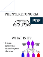 Phenylketonuria