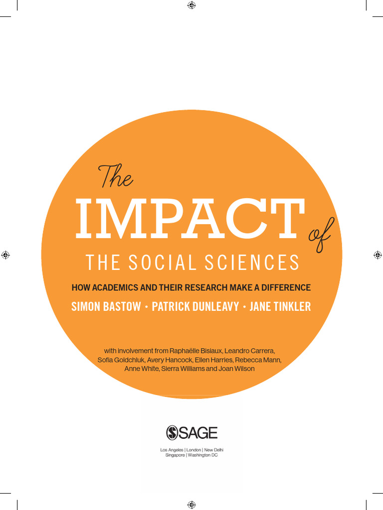 Impact of Social Sciences Today | PDF | Social Sciences | Science