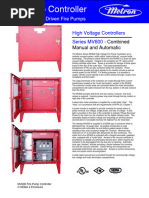 Firetrol FTA1100 Mark III Diesel Engine Fire Pump Controller - IOM ...