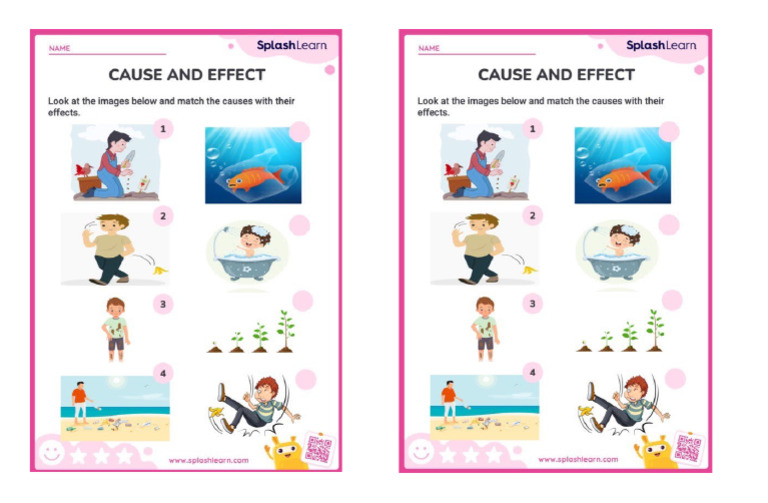 Cause and Effect Worksheet | PDF