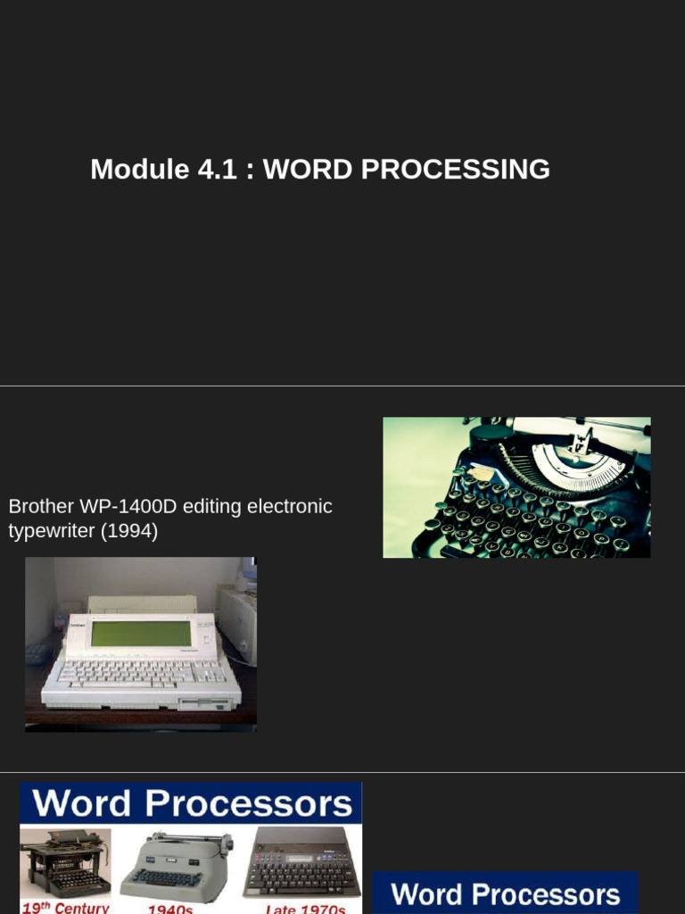 Advanced Word Processing Skills Guide | PDF | Microsoft Word | Word ...