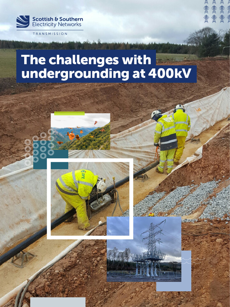 Challenges of 400kV Undergrounding | PDF | Electrical Substation ...