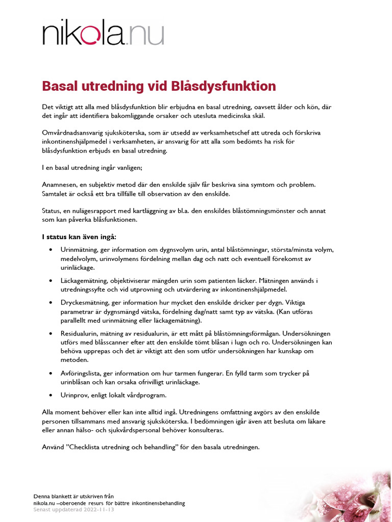 Basal Utredning 16 | PDF