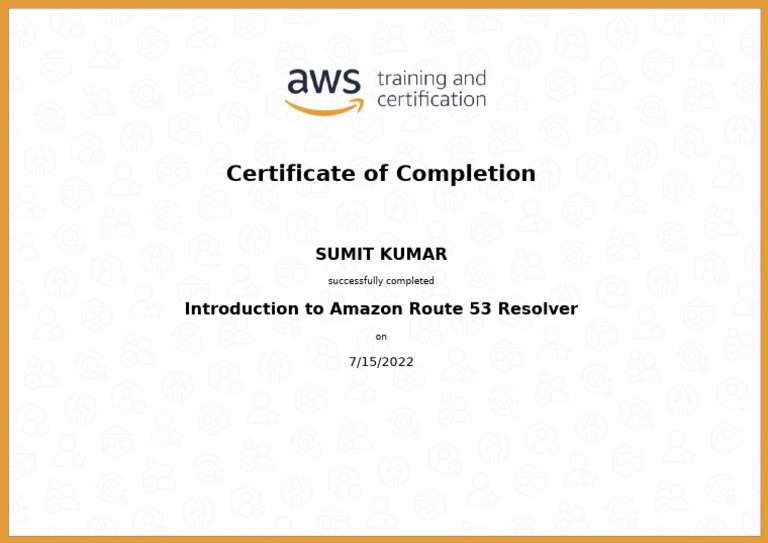 Sumit Kumar Aws 10 | PDF