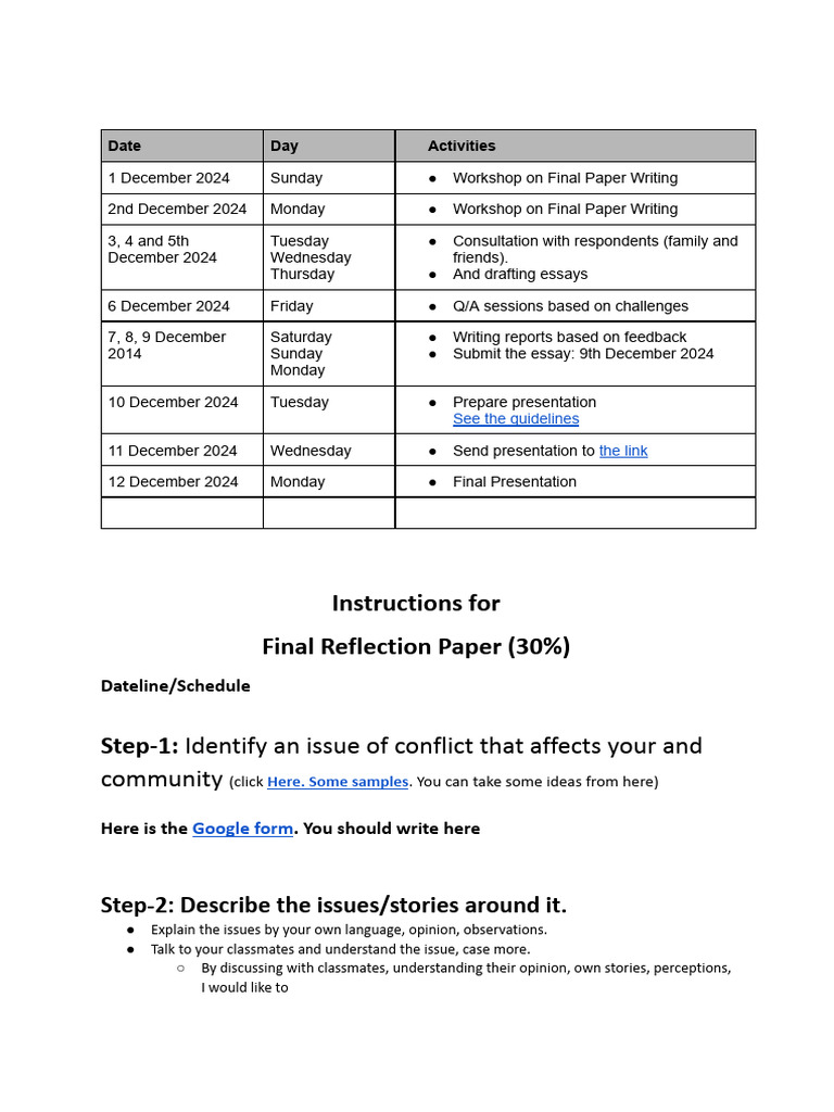 Instructions For Final - Fall 2024 | PDF | Stereotypes | Consciousness
