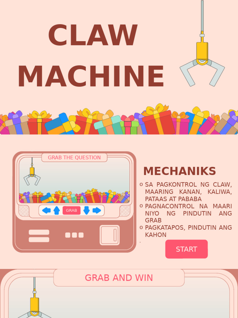 Interactive Claw Machine Pdf