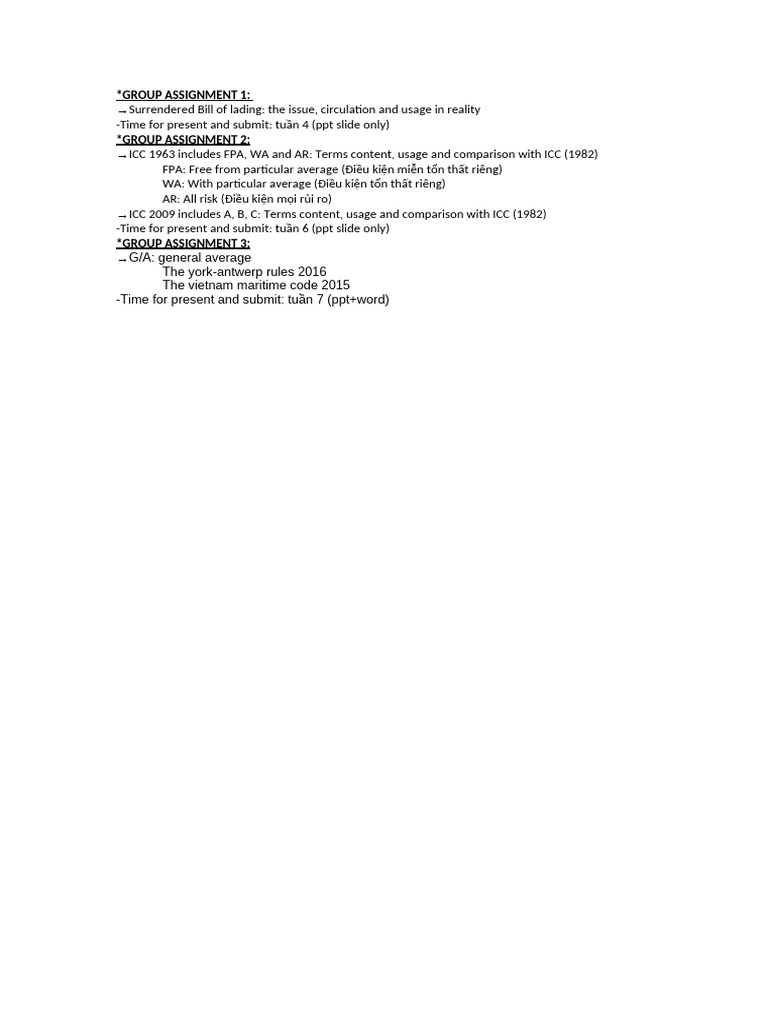 Group Assignment | PDF