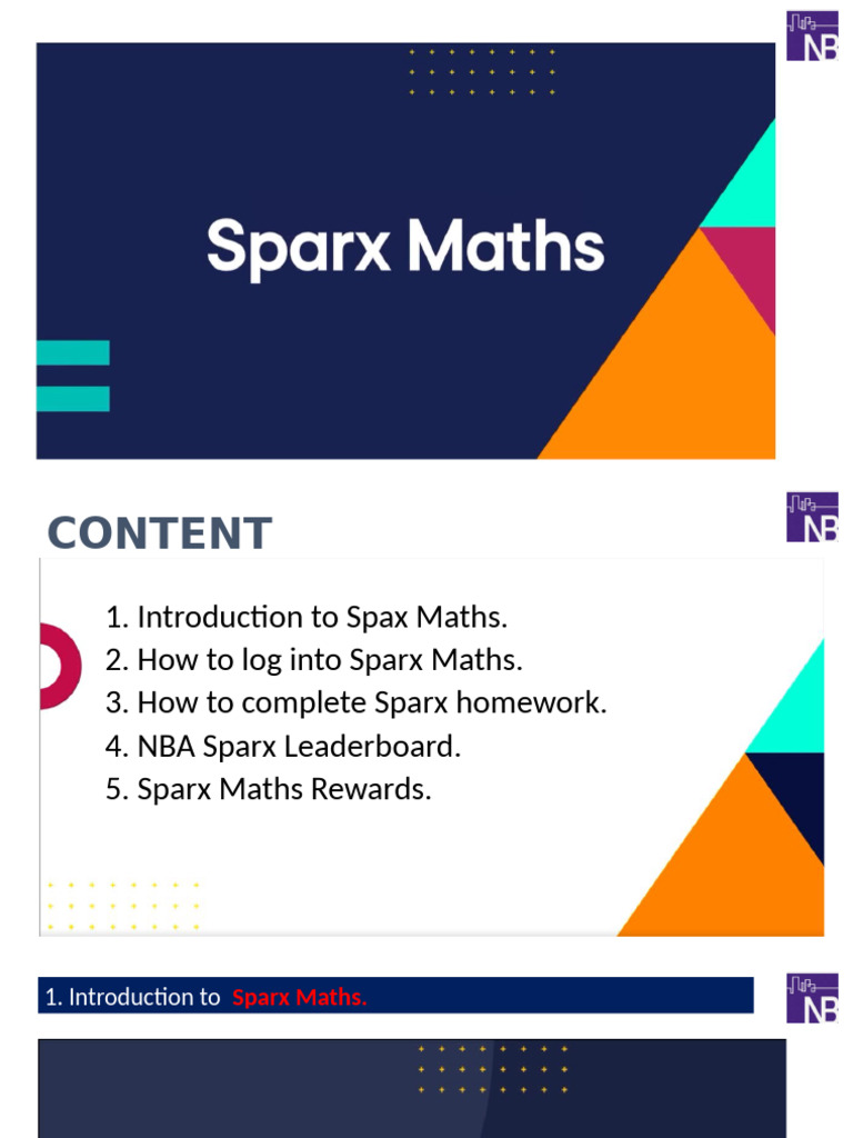 Sparx Maths: Login, Homework, Rewards | PDF
