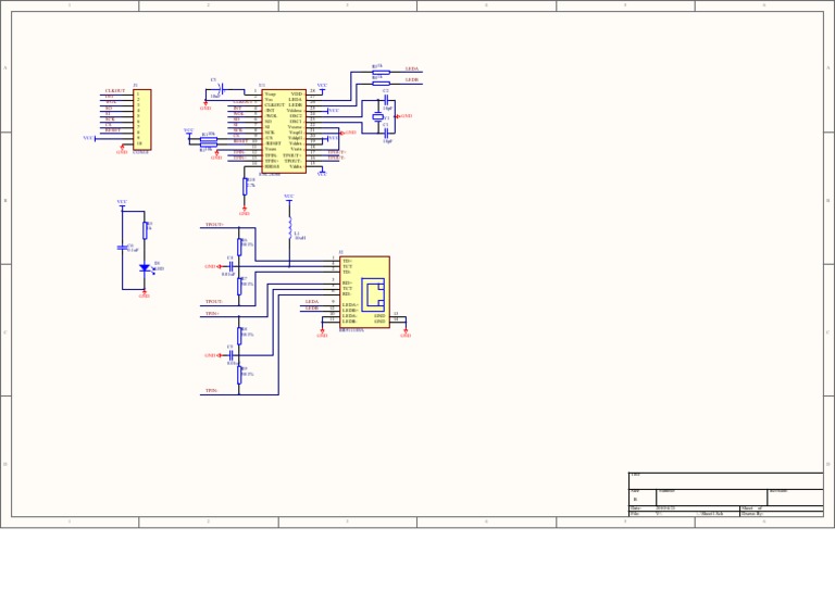 Ethernet Schematic | PDF