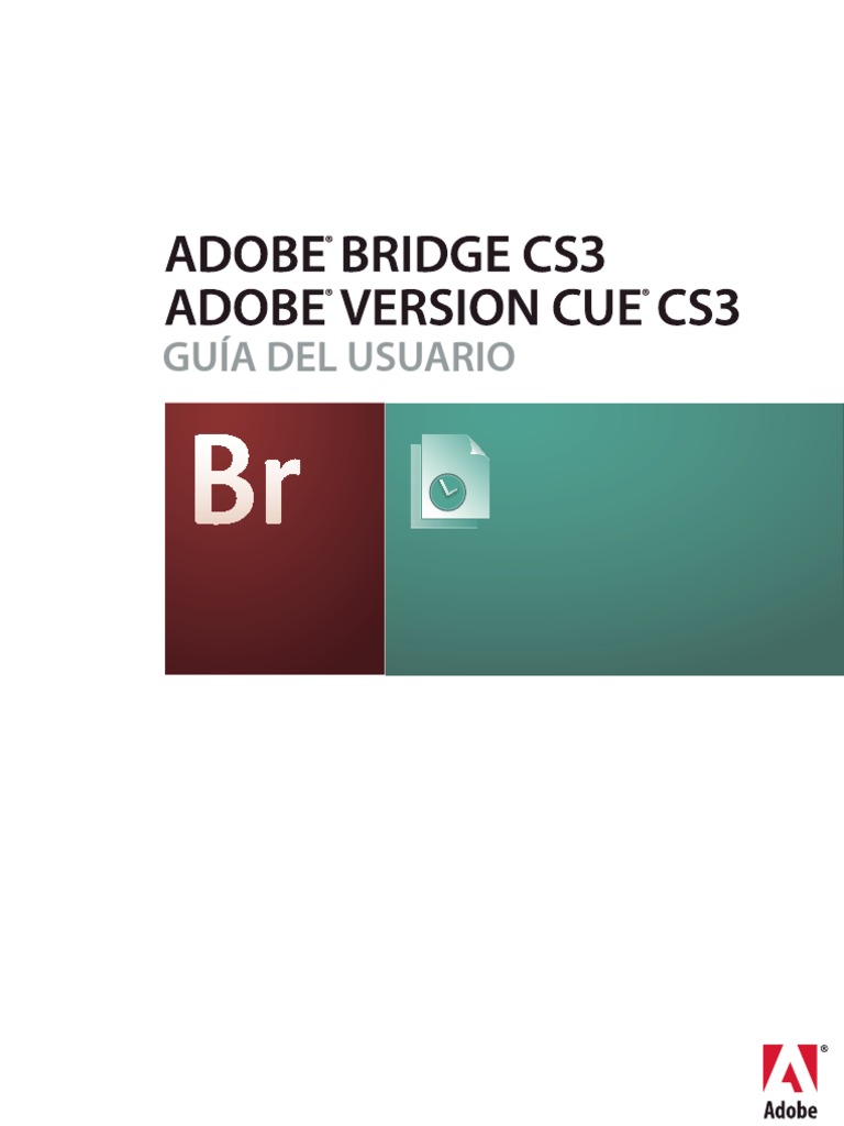 Adobe Bridge - Guía de Usuario | PDF