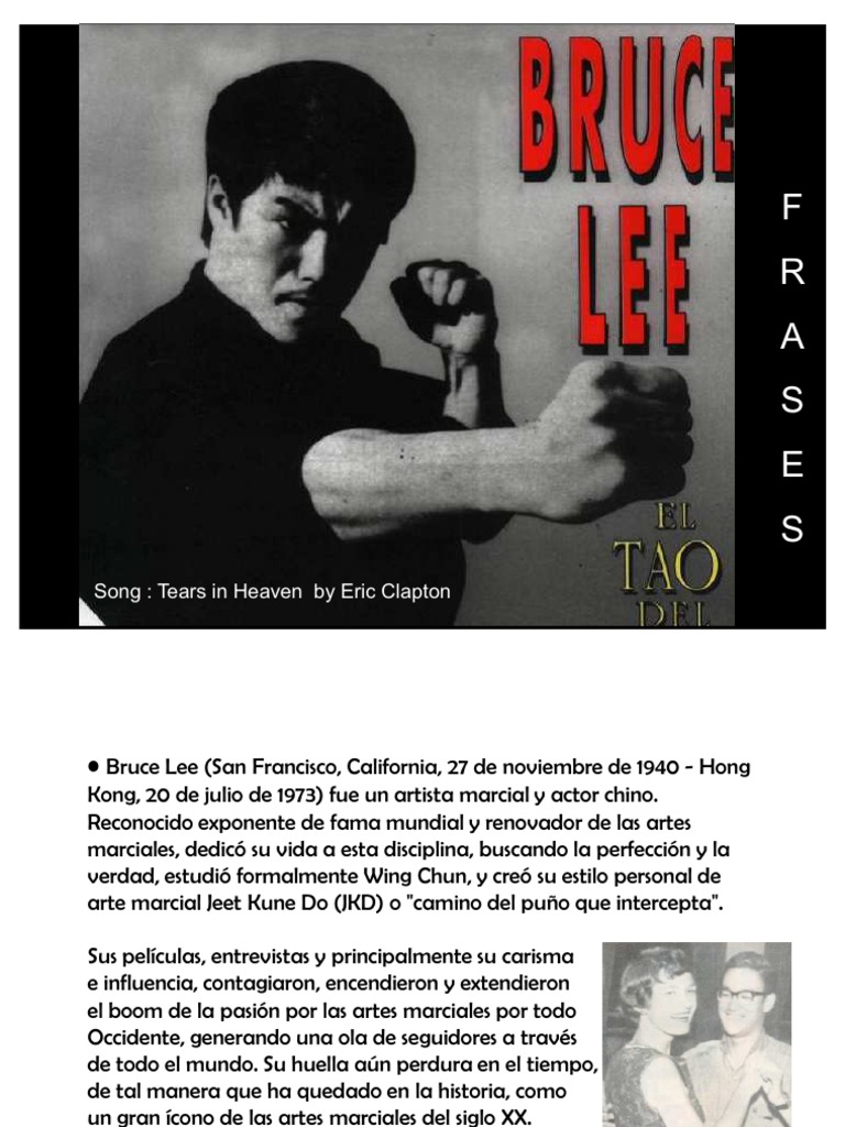 Frases de Bruce Lee | PDF