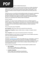 Triangulation in Research With Examples | PDF | Qualitative Research ...