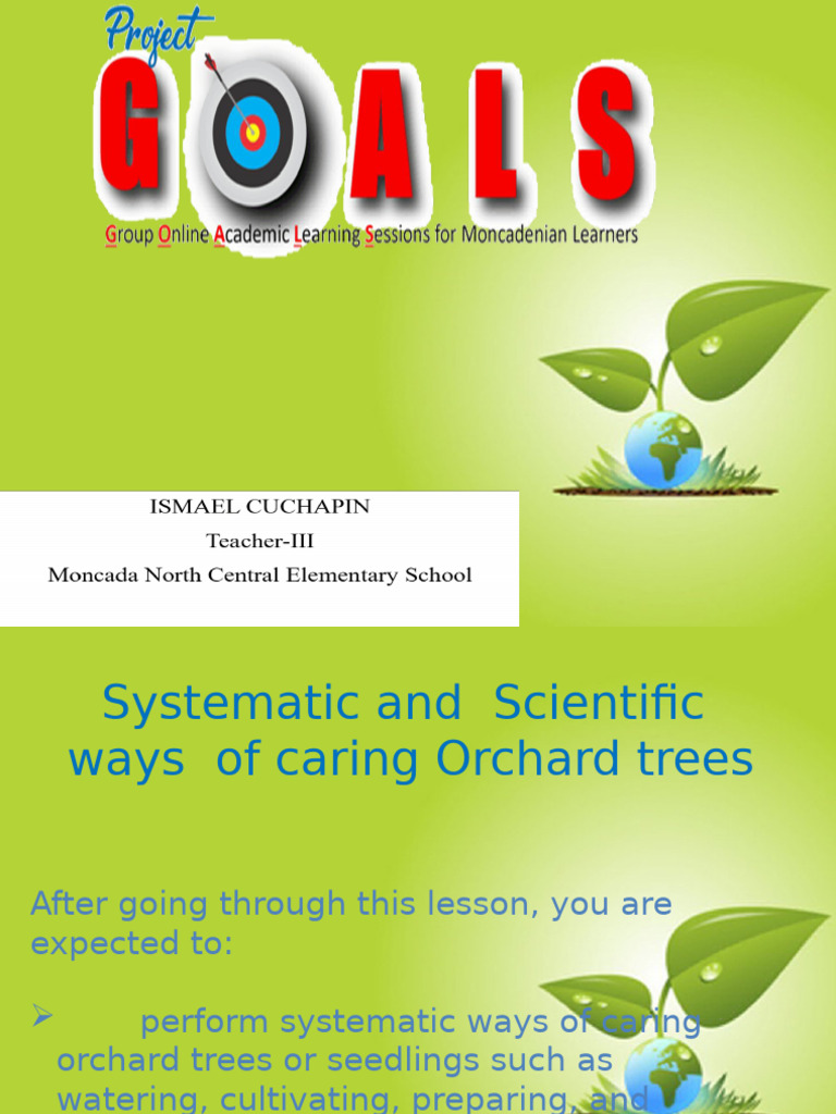 Caring for Orchard Trees: Best Practices | PDF | Compost | Manure