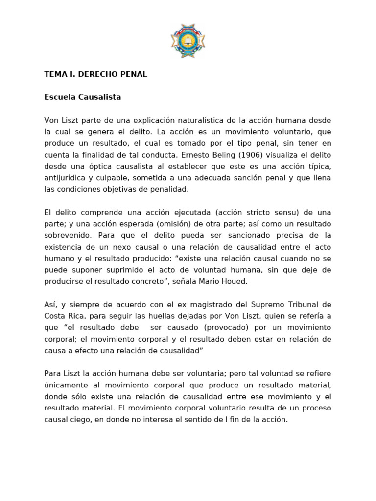 Desarrollo Temas Sistema de Justicia Penal | PDF | Derecho penal | Castigos
