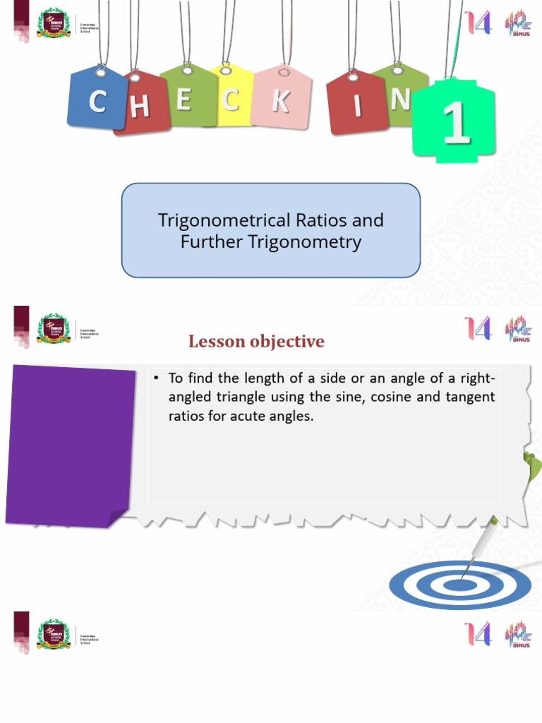 Trigonometric Ratios in Right Triangles | PDF | Trigonometry ...
