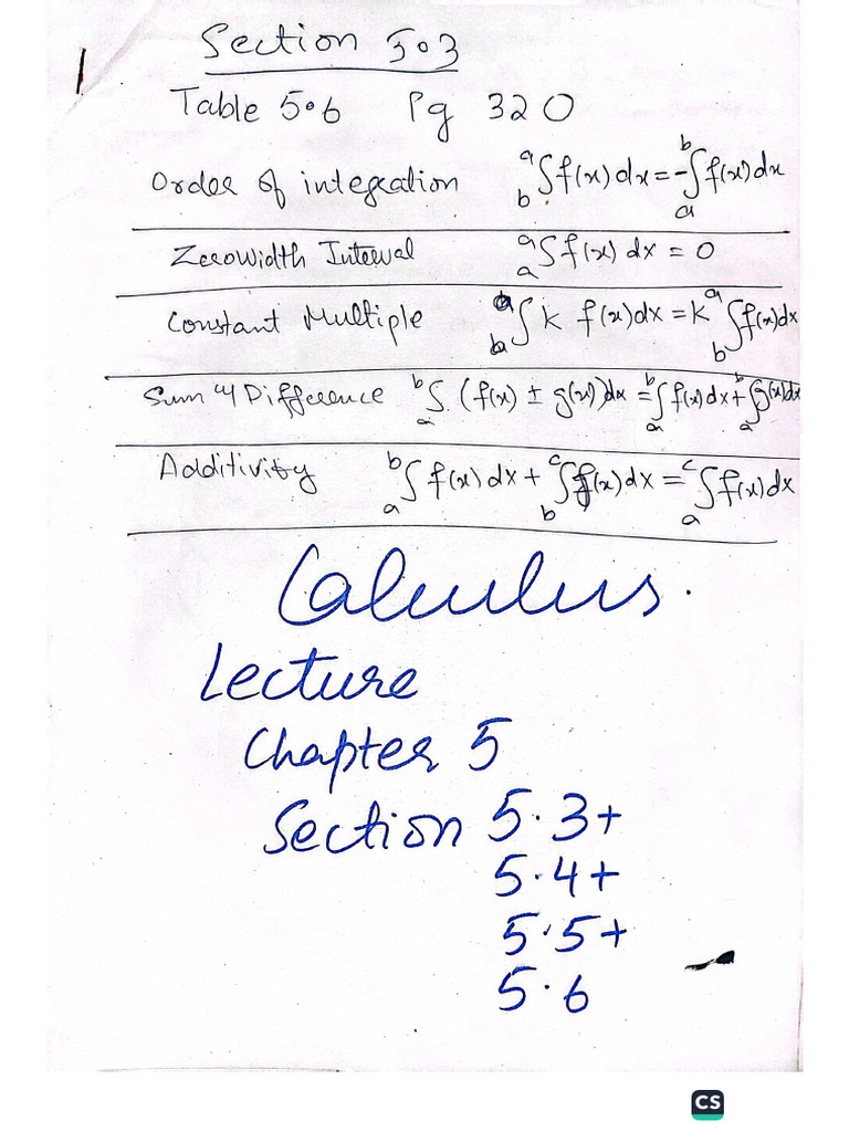 Lec 15 Cal | PDF