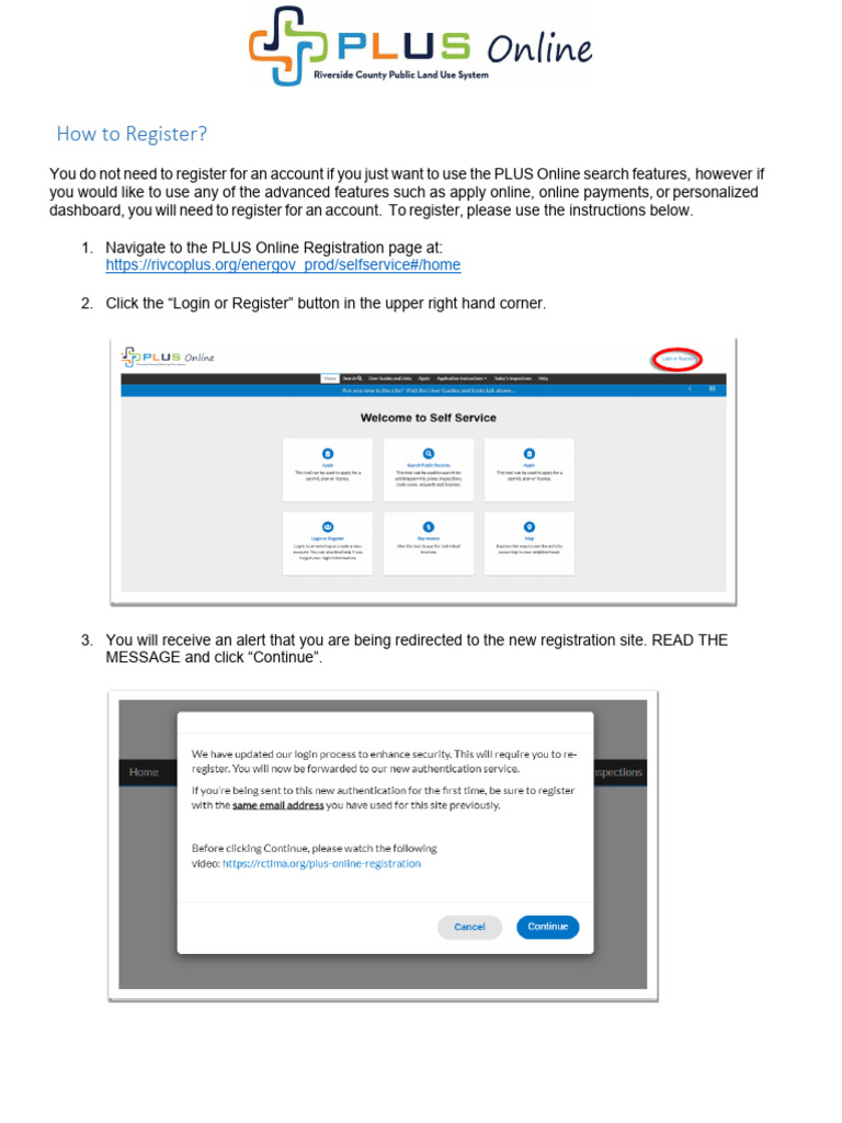How to Register TID-C | PDF