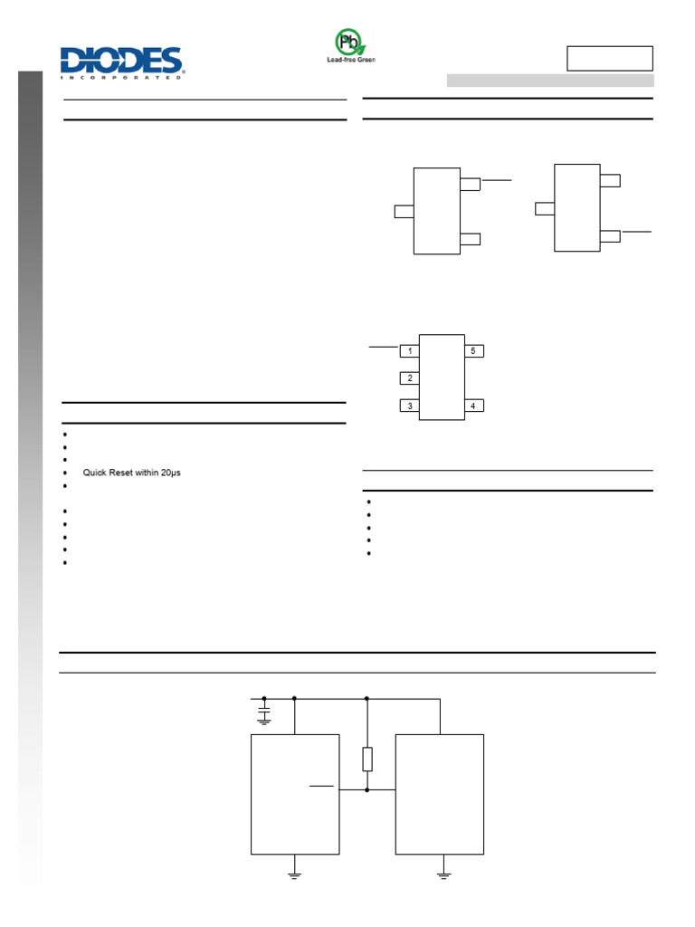 APX803L Micro Power Voltage Detector | PDF | Diode | Power Supply
